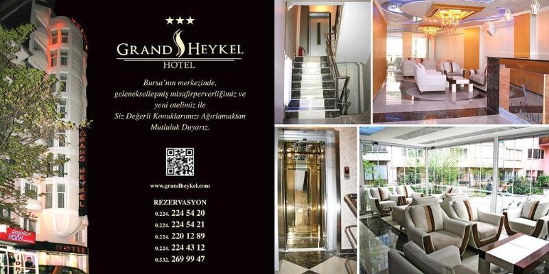 בורסה Hotel Grand Heykel מראה חיצוני תמונה